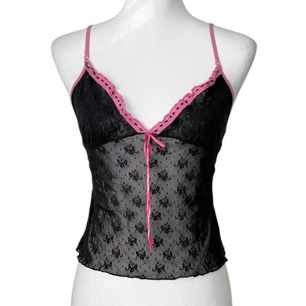Y2K Victoria’s Secret Mesh Cami